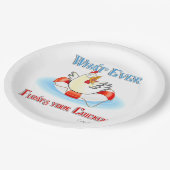 何がチキンを浮かべても2 ペーパープレート (アングル)