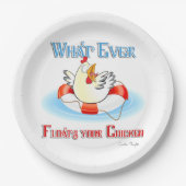 何がチキンを浮かべても2 ペーパープレート (正面)