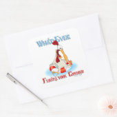 何がチキンを浮かべても スクエアシール (封筒)