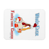 何がチキンを浮かべても マグネット (横)