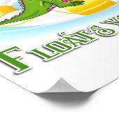 何がドラゴンをかわいい ポスター (角)