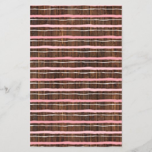 何がバッグオウム女性のカーボーイベビーシャワーゲームカード チラシ (裏面)