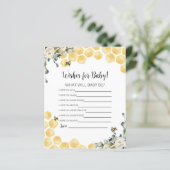 何がベビーの願いベビーカード。 (スタンド正面)