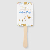 何がベビービーイラストレーションジェンダー明かすハン ハンドファン (正面)