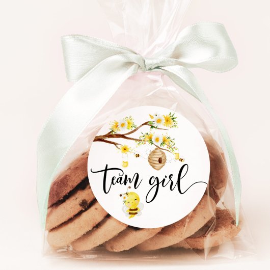 何がベビービーチーム女の子シール ラウンドシール