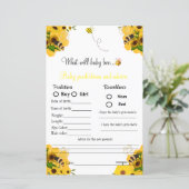 何がベビービー予測アドバイス赤ちゃんシャワー (スタンド正面)