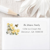 何がベビービー差出人住所ラベル。 ラベル (インサイチュ)