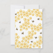 何がベビービー性別がサンキューカードを明らかにする。I 招待状 (裏面)