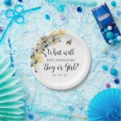 何がベビービー紙プレート。 ペーパープレート (パーティー)