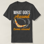 何がボーのまわりにメロに Tシャツ (デザイン正面)