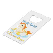 何が一角獣を浮かべるにせよ クレジットカード栓抜き (裏面アングル)