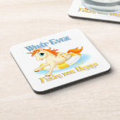 何が一角獣を浮かべるにせよ コースター (左側)