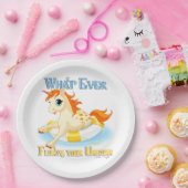 何が一角獣を浮かべるにせよ ペーパープレート (パーティー)