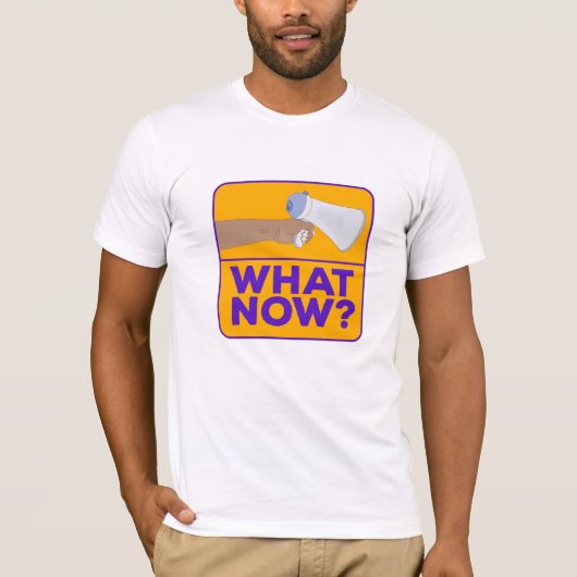 何が今!? Tシャツ (正面)