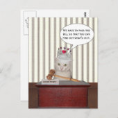 何が入っているか分かるように勘定を渡せ ポストカード (正面/裏面)