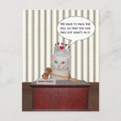 何が入っているか分かるように勘定を渡せ ポストカード (正面)