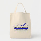 「何が入ってる」トートバッグにロゴ入りバック。 トートバッグ (正面)