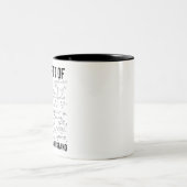 何が分からないの? ツートーンマグカップ (中央)