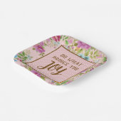 何が喜びのフローラ広場 ペーパープレート (傾斜あり)