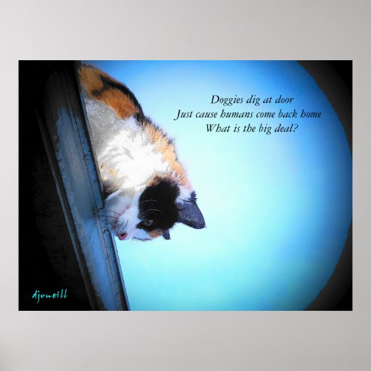 何が大きいの？ ポスター (正面)