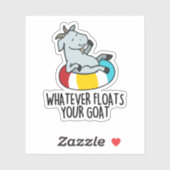 何が山羊の犬をおもしろい浮かべても シール (シート)