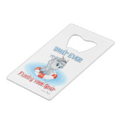 何が山羊を浮かべようと クレジットカード栓抜き (裏面アングル)