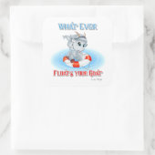 何が山羊を浮かべようと スクエアシール (バッグ)