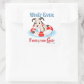 何が山羊を浮かべようと スクエアシール (バッグ)