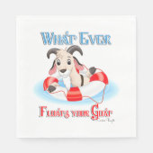 何が山羊を浮かべようと スタンダードランチョンナプキン (正面)