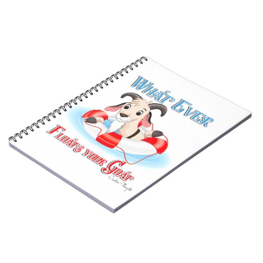 何が山羊を浮かべようと ノートブック (左側)