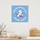 何が山羊を浮かべようと ポスター (キッチン)