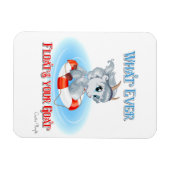 何が山羊を浮かべようと マグネット (横)