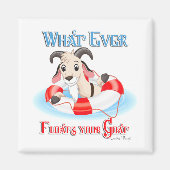 何が山羊を浮かべようと マグネット (正面)