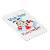 何が山羊を浮かべようと マグネット (右側)