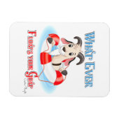 何が山羊を浮かべようと マグネット (横)