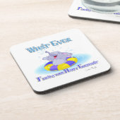 何が幸せな象を浮かべても コースター (左側)