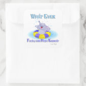 何が幸せな象を浮かべても スクエアシール (バッグ)