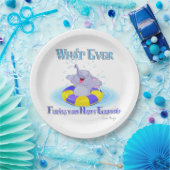 何が幸せな象を浮かべても ペーパープレート (パーティー)