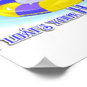 何が幸せな象を浮かべても ポスター (角)