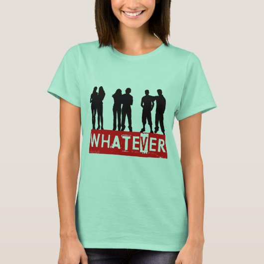 何が幸せになろうと Tシャツ (正面)