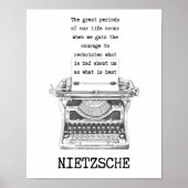 何が悪いのか再クリスネ最高の引用文Nietzsche ポスター (正面)