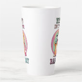 何が悪い日だ！ カフェラテマグ (正面)