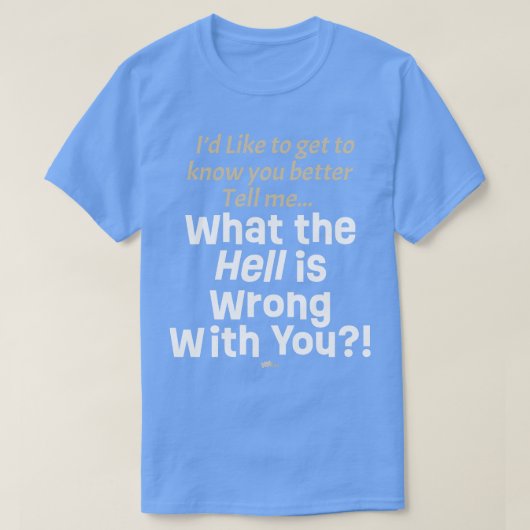 何が悪い Tシャツ (デザイン正面)