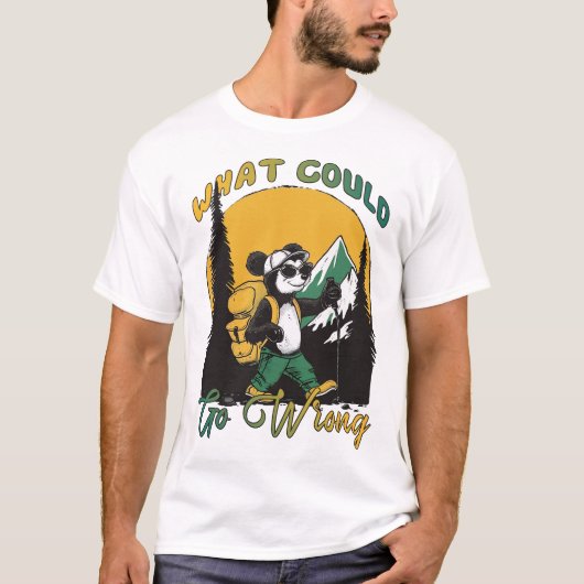 何が悪くなるか Tシャツ (正面)