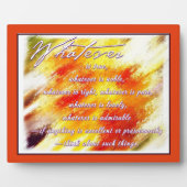 何が本当のプラークでも フォトプラーク (正面)