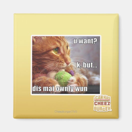 何が欲しい？ マグネット (正面)