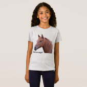 何が欲しい？馬好きシャツ Tシャツ (正面フル)