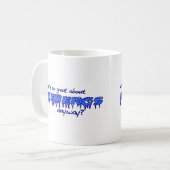 何が氷山についてとても素晴らしいですか。 コーヒーマグカップ (正面左)
