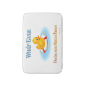 何が浮かんでもゴムのダッキー(アヒルちゃん) バスマット (正面縦)