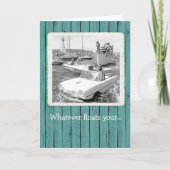 何が浮かんでも…誕生日カード サンキューカード (正面)